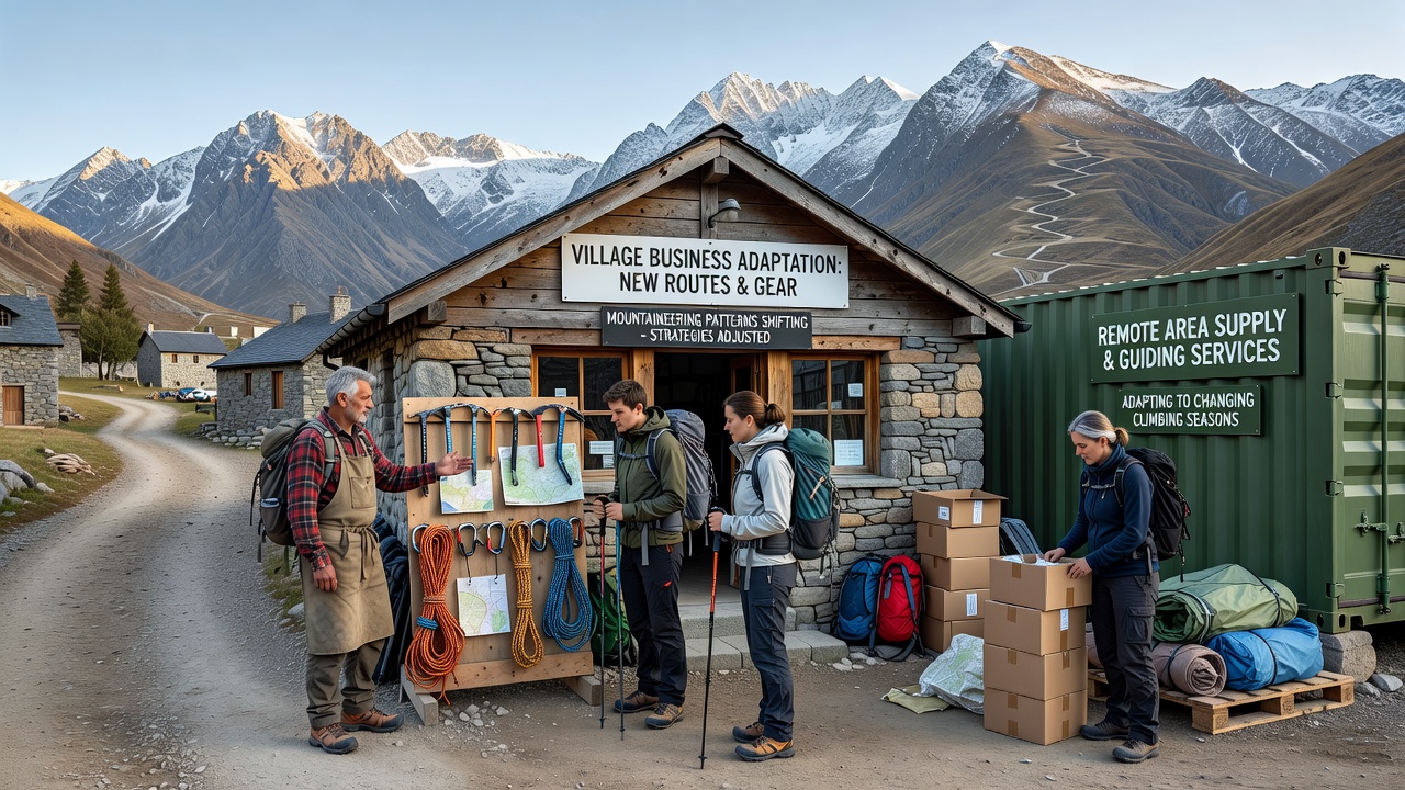 Village Businesses Adapt Strategies as Mountaineering Patterns Shift in Remote Areas